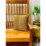 FREE SHIPPING : Silk Cushion Cover-Golden Khunn Pillars 16*16 (Set of 2)
